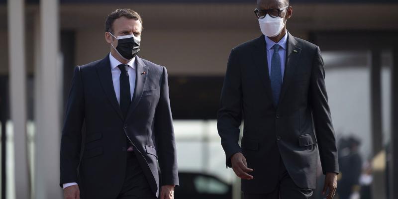 Macron et Kagame