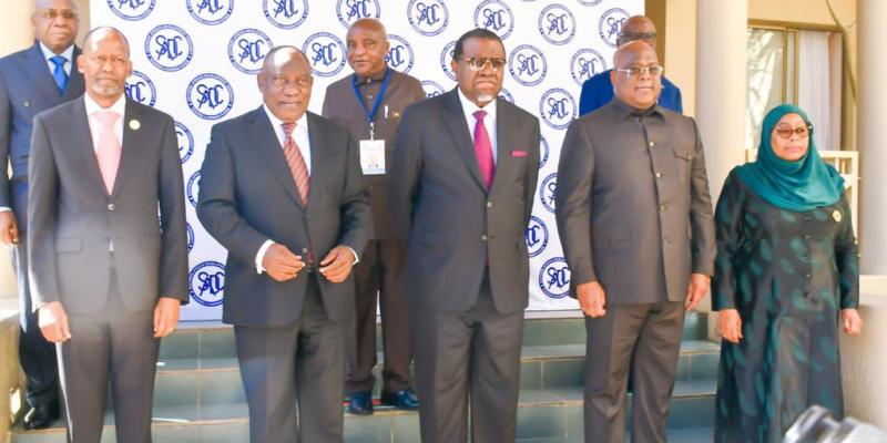 Les dirigeants de la SADC présents à Windhoek