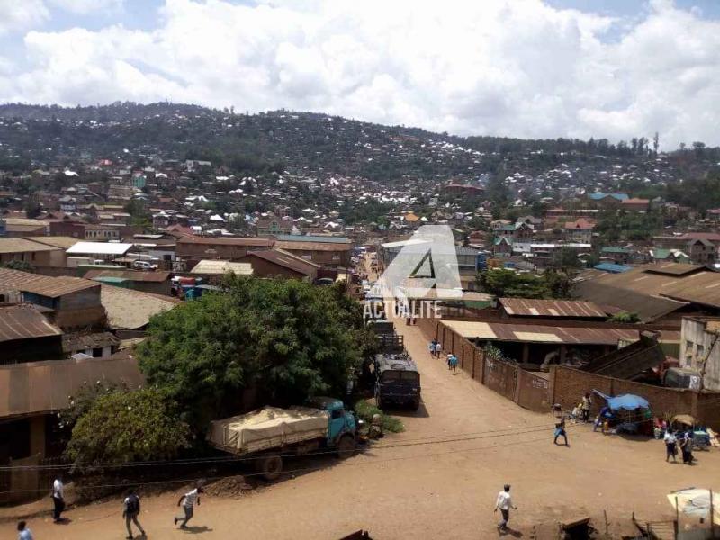 Une vue de la commune de Kadutu à Bukavu