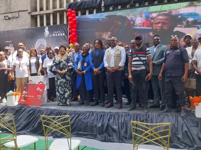 Cérémonie de lancement du compte Libanga par Equity BCDC