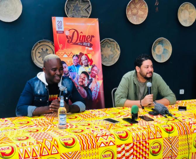 L' humoriste ivoirien Oualas à Kinshasa