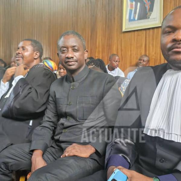Modero Nsimba et ses avocats